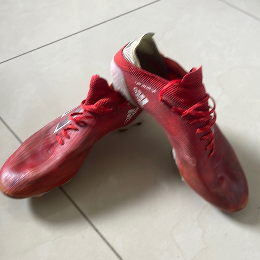 red adidas predators